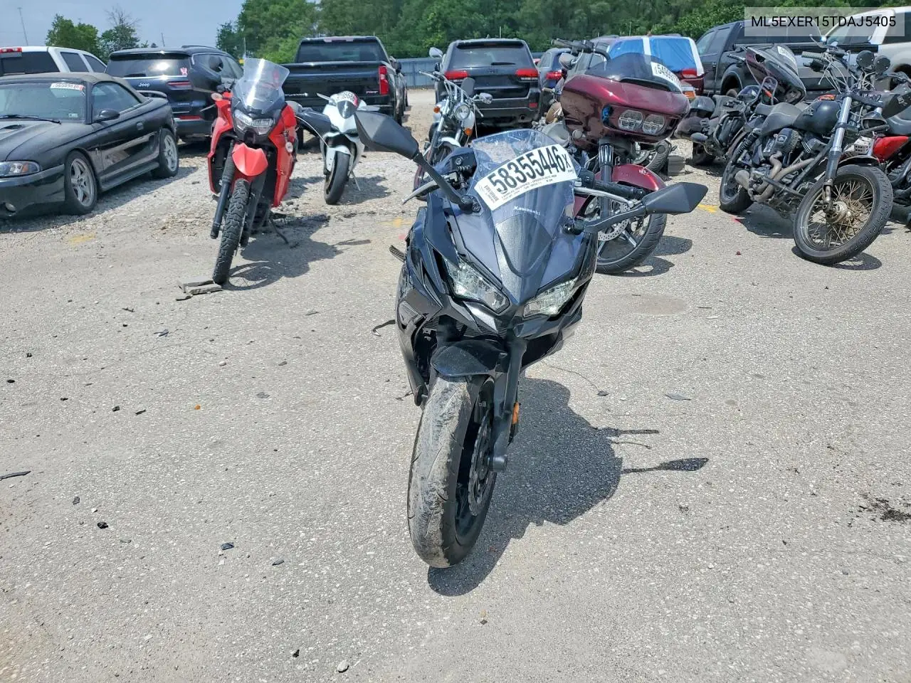2026 Kawasaki Ex650 R VIN: ML5EXER15TDAJ5405 Lot: 58355446