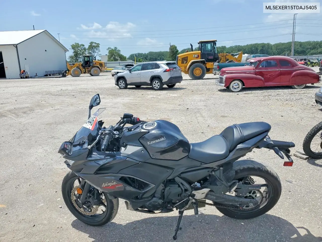 2026 Kawasaki Ex650 R VIN: ML5EXER15TDAJ5405 Lot: 58355446