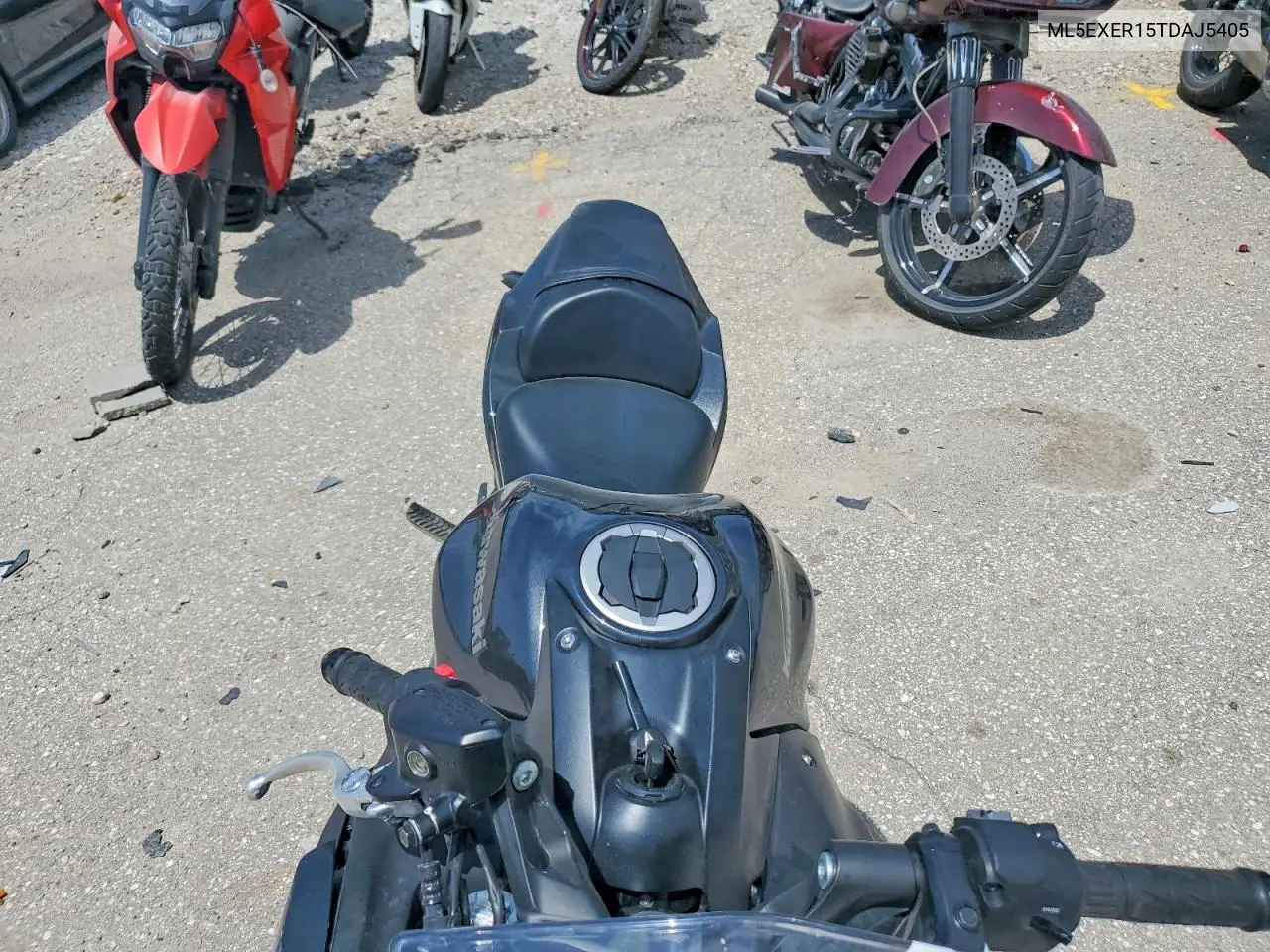 2026 Kawasaki Ex650 R VIN: ML5EXER15TDAJ5405 Lot: 58355446