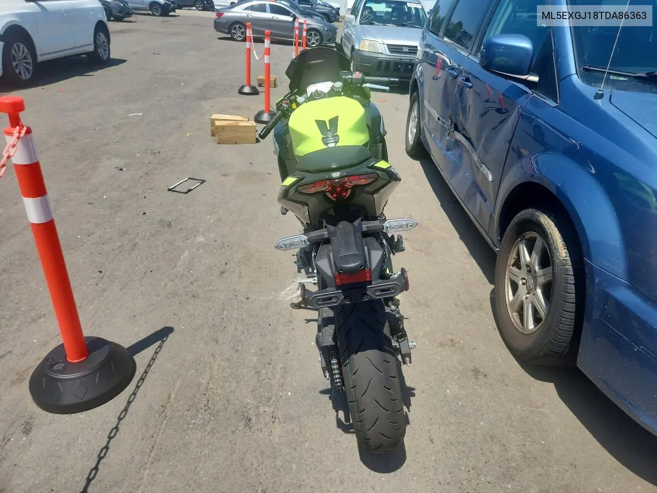 2026 Kawasaki Ex500 A VIN: ML5EXGJ18TDA86363 Lot: 59683176