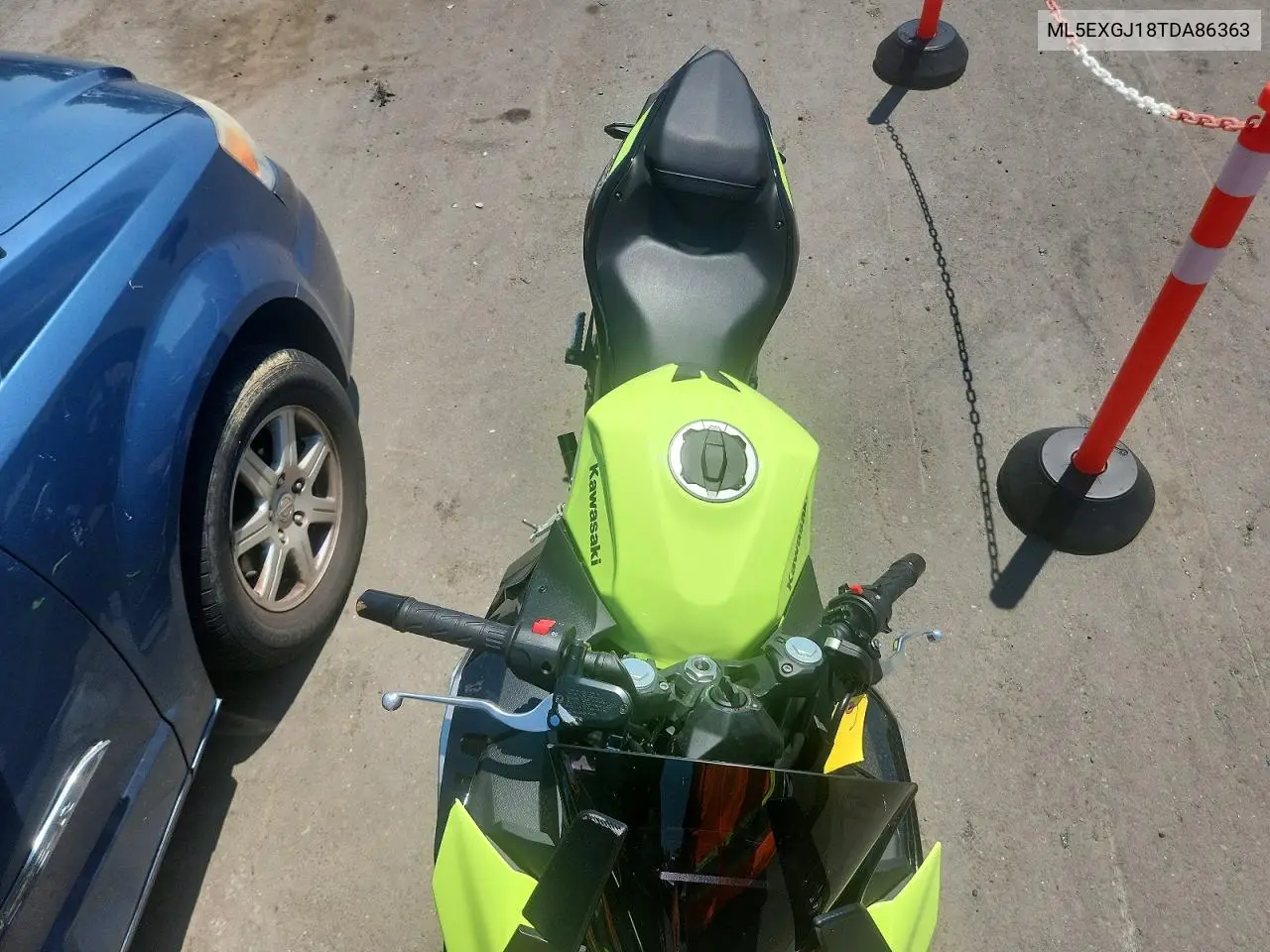 2026 Kawasaki Ex500 A VIN: ML5EXGJ18TDA86363 Lot: 59683176