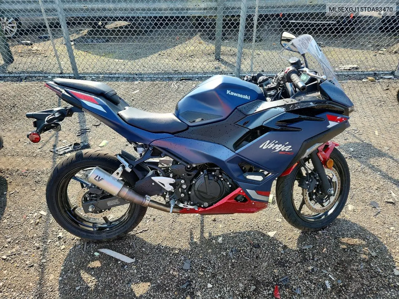 2026 Kawasaki Ex500 A VIN: ML5EXGJ15TDA83470 Lot: 61808136