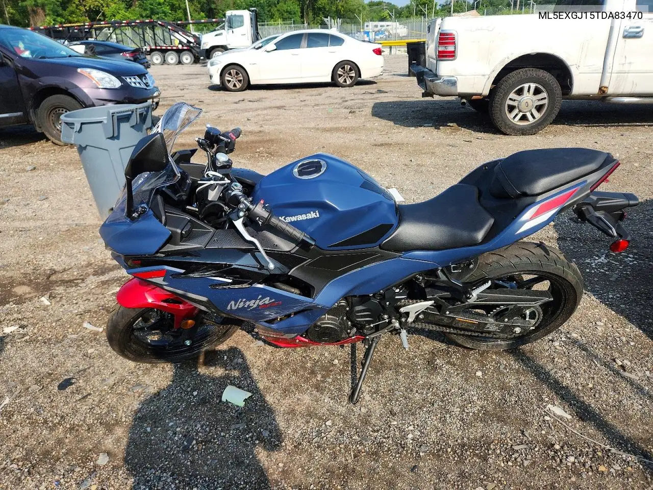 2026 Kawasaki Ex500 A VIN: ML5EXGJ15TDA83470 Lot: 61808136