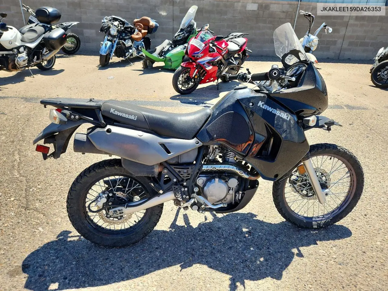 2009 Kawasaki Kl650 E VIN: JKAKLEE159DA26353 Lot: 59578186