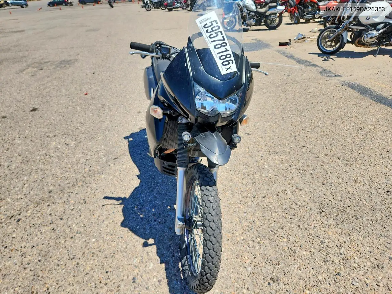 2009 Kawasaki Kl650 E VIN: JKAKLEE159DA26353 Lot: 59578186