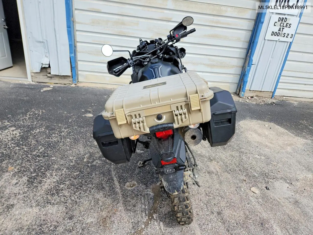 2023 Kawasaki Kl650 L VIN: ML5KLEL18PDA18991 Lot: 48682706