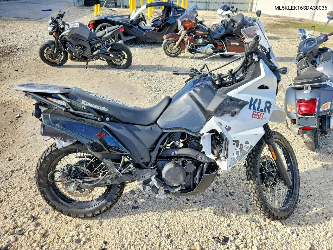 2025 Kawasaki Kl650 K VIN: ML5KLEK16SDA38036 Lot: 50763716