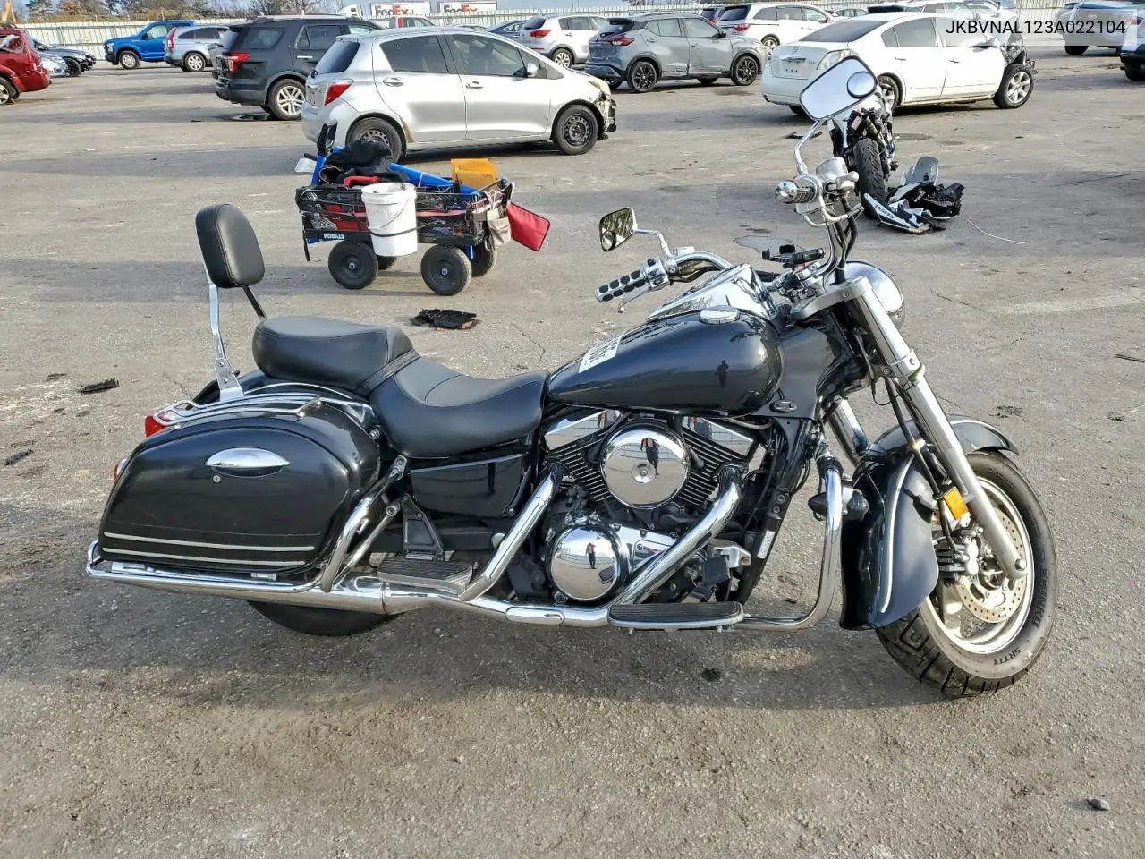 2003 Kawasaki Vn1500 L VIN: JKBVNAL123A022104 Lot: 95106165
