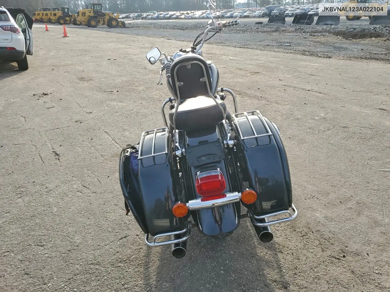 2003 Kawasaki Vn1500 L VIN: JKBVNAL123A022104 Lot: 95106165