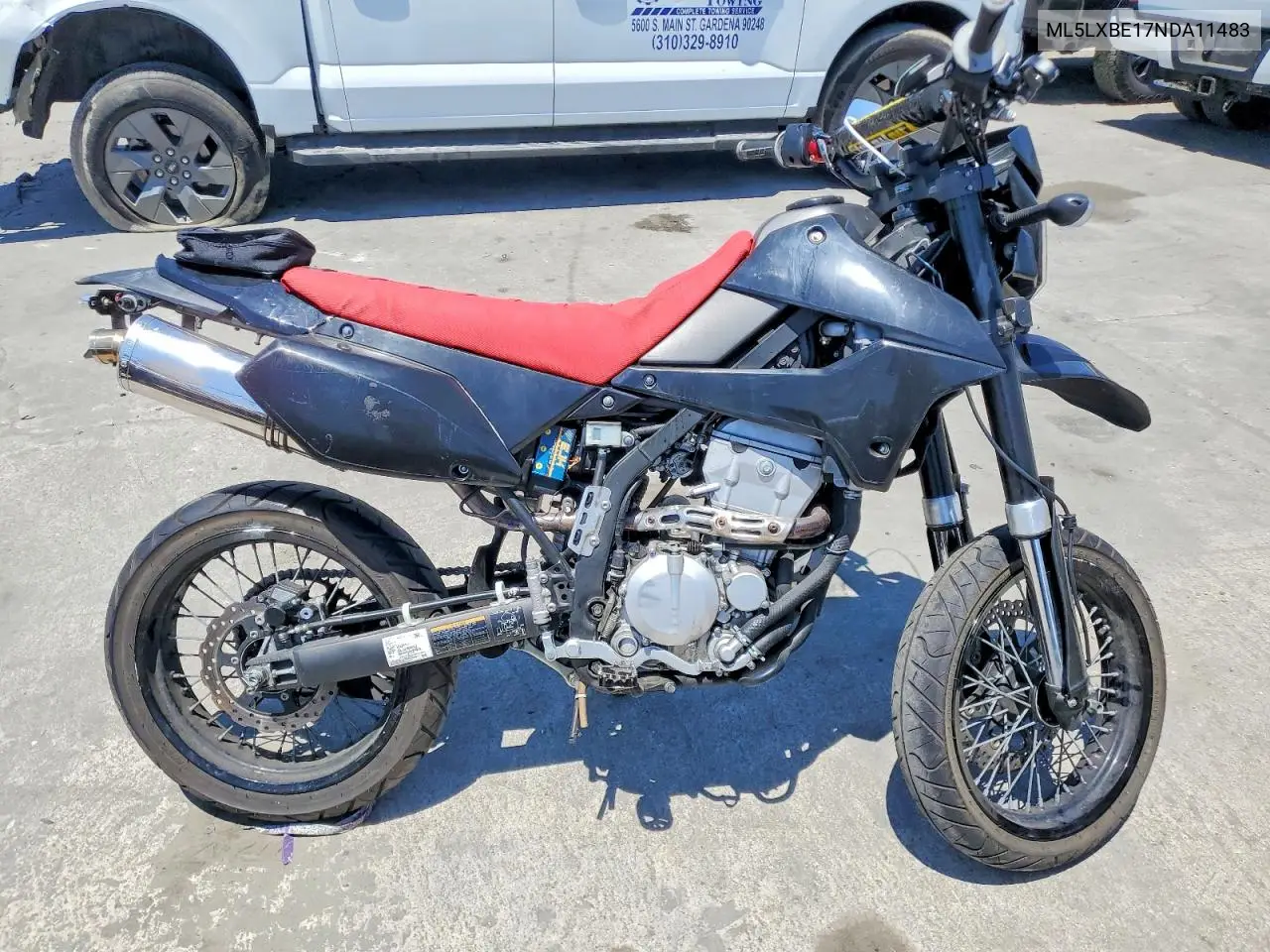 2022 Kawasaki Klx300 E VIN: ML5LXBE17NDA11483 Lot: 60232816