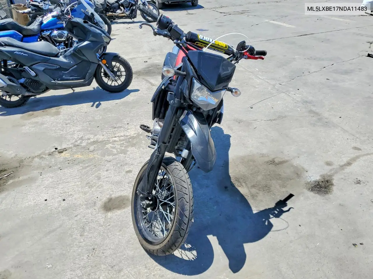 2022 Kawasaki Klx300 E VIN: ML5LXBE17NDA11483 Lot: 60232816