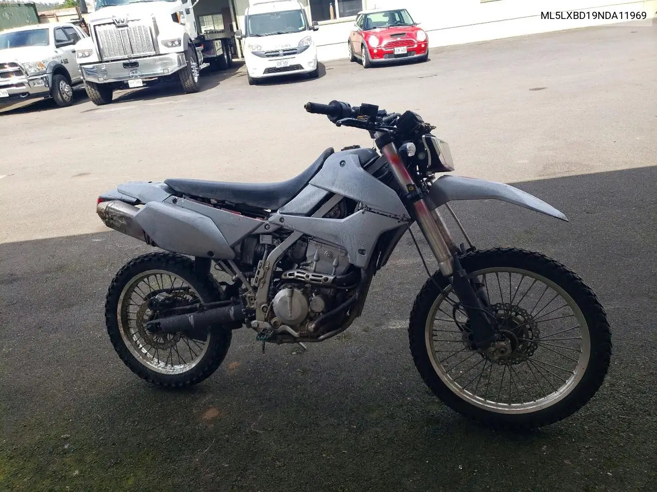 2022 Kawasaki Klx300 D VIN: ML5LXBD19NDA11969 Lot: 74020155