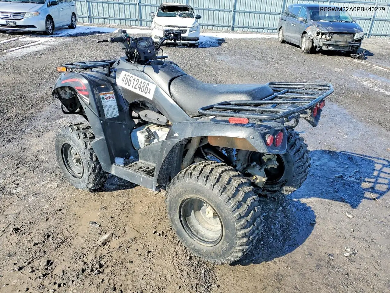 2023 Kawasaki Kvf300 C VIN: RGSWM22A0PBK40279 Lot: 46612486