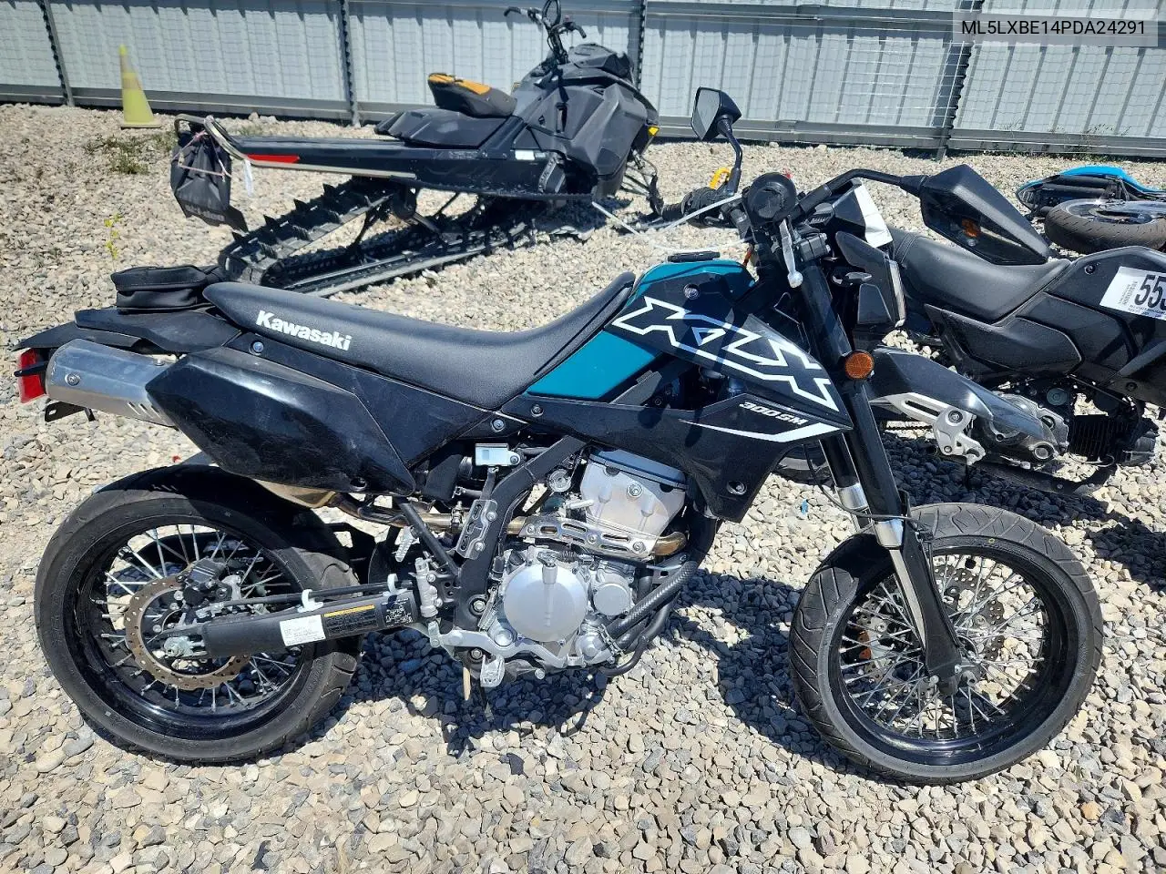 2023 Kawasaki Klx300 E VIN: ML5LXBE14PDA24291 Lot: 56305386