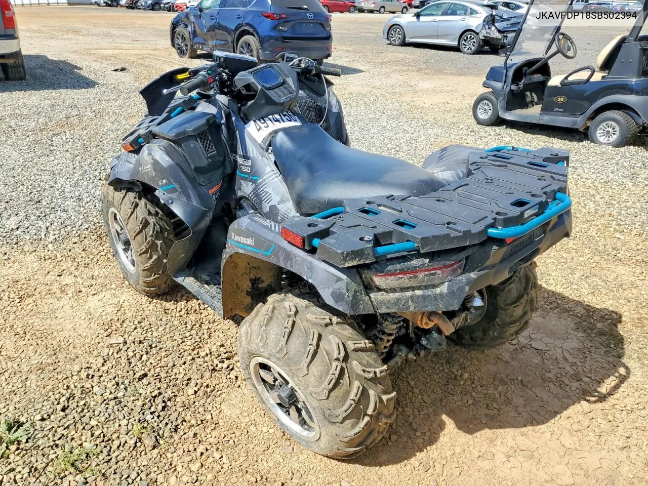 2025 Kawasaki Brute Force 750 Atv VIN: JKAVFDP18SB502394 Lot: 49147566
