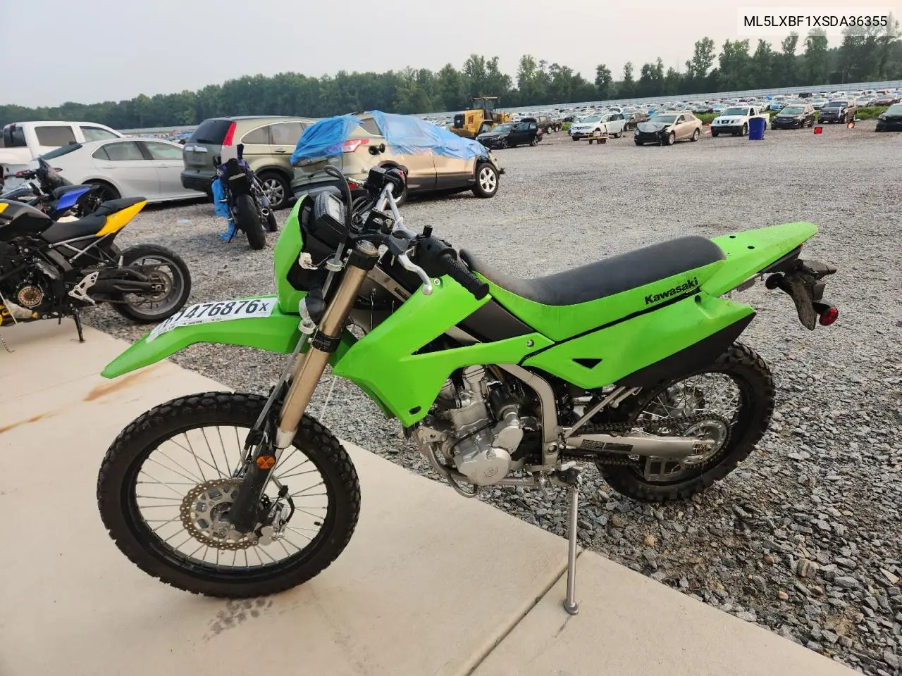2025 Kawasaki Klx300 F VIN: ML5LXBF1XSDA36355 Lot: 61476876