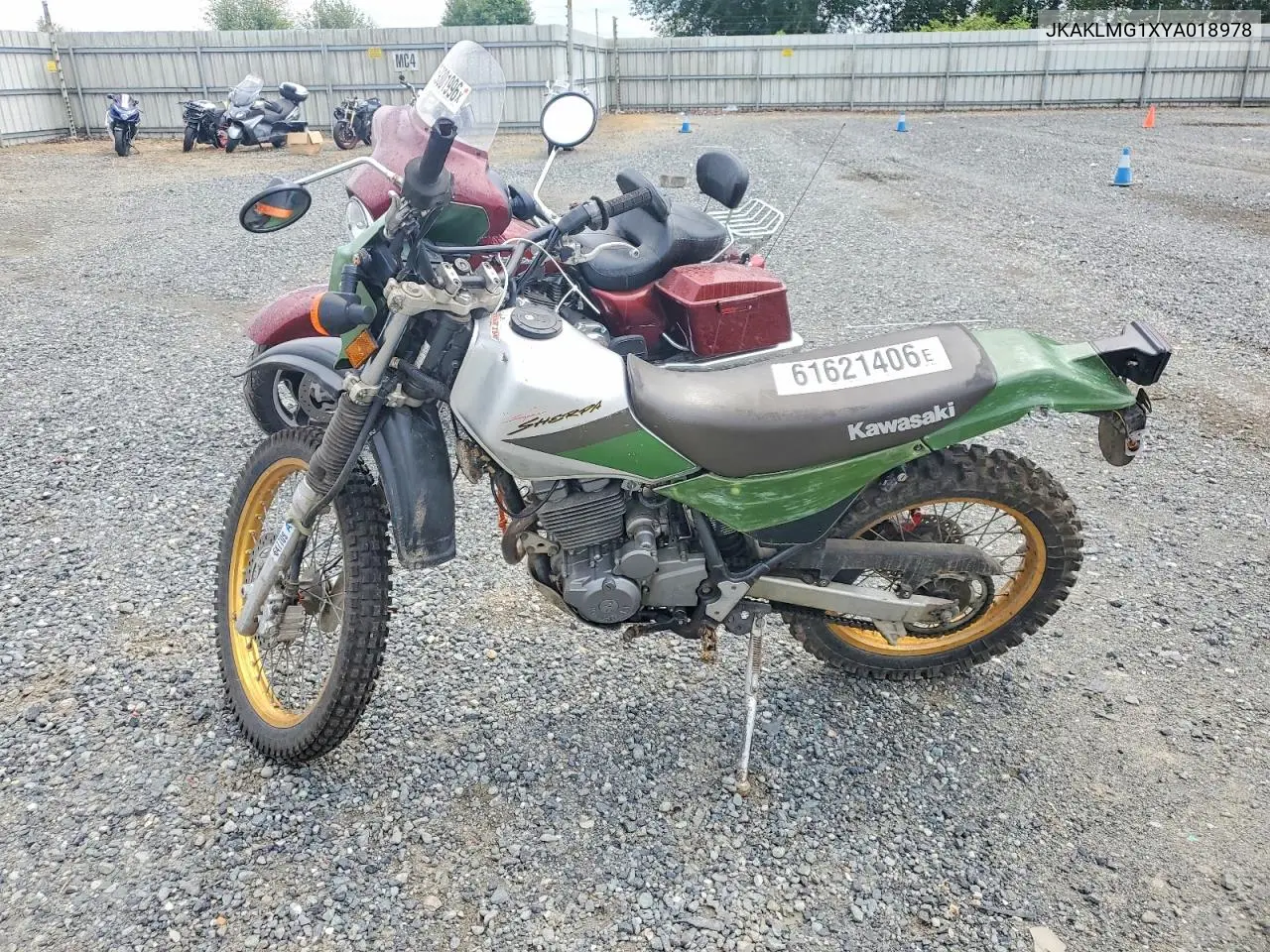 2000 Kawasaki Kl250 G VIN: JKAKLMG1XYA018978 Lot: 61621406