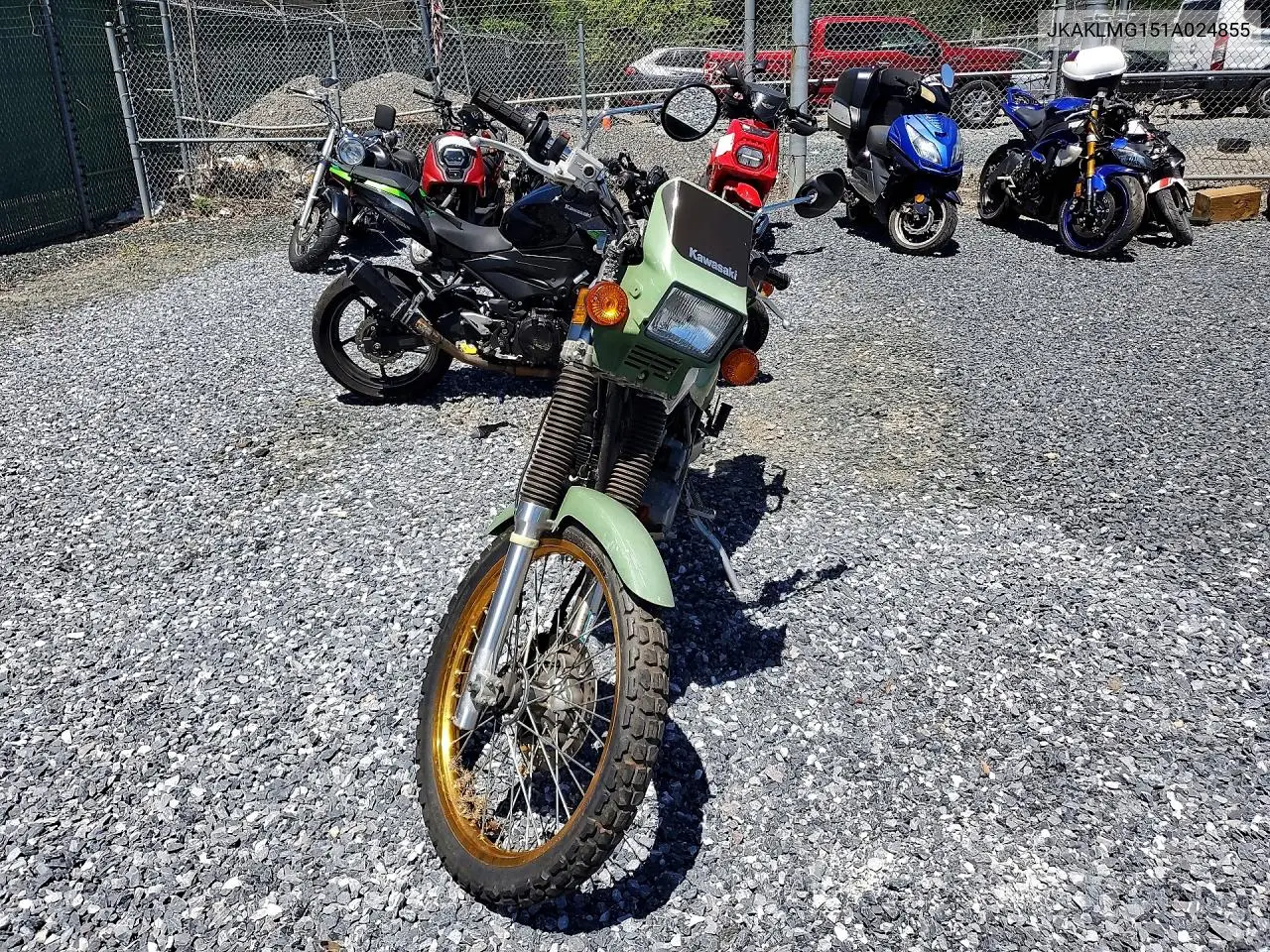 2001 Kawasaki Kl250 G VIN: JKAKLMG151A024855 Lot: 57510756