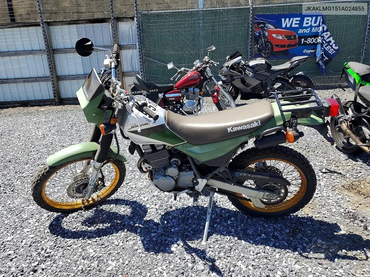 2001 Kawasaki Kl250 G VIN: JKAKLMG151A024855 Lot: 57510756