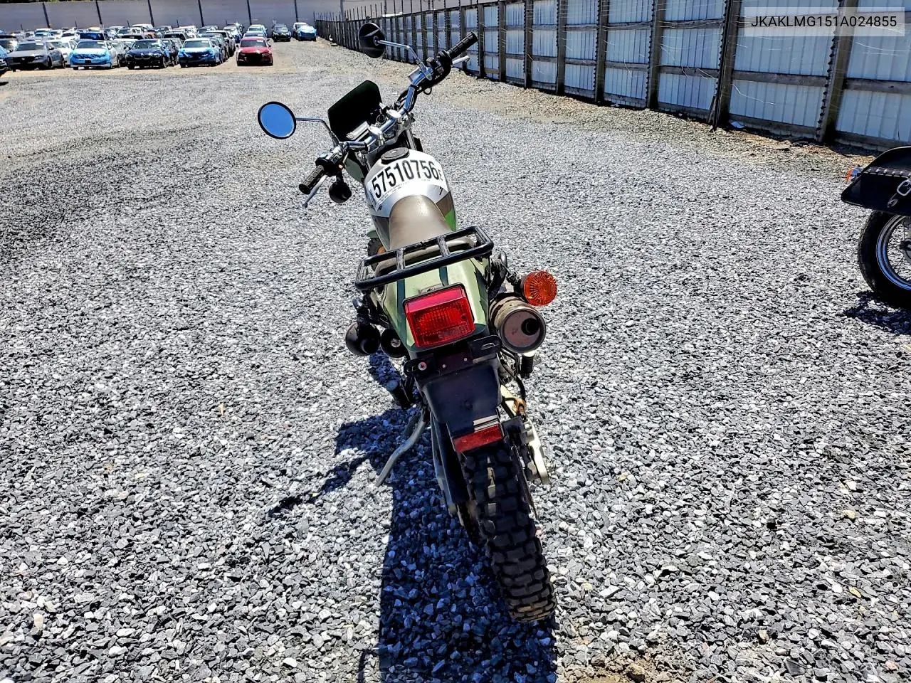 2001 Kawasaki Kl250 G VIN: JKAKLMG151A024855 Lot: 57510756