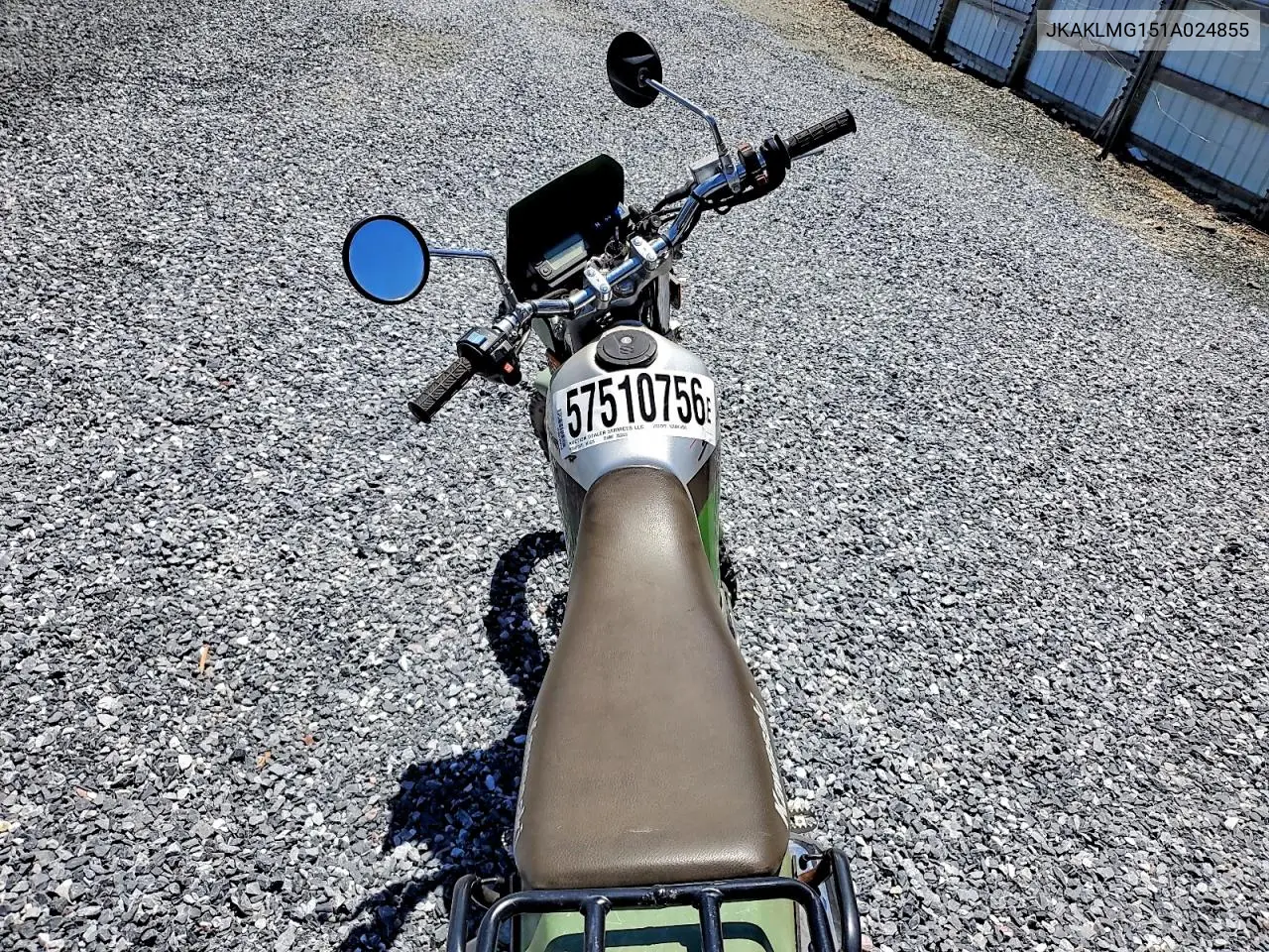 2001 Kawasaki Kl250 G VIN: JKAKLMG151A024855 Lot: 57510756