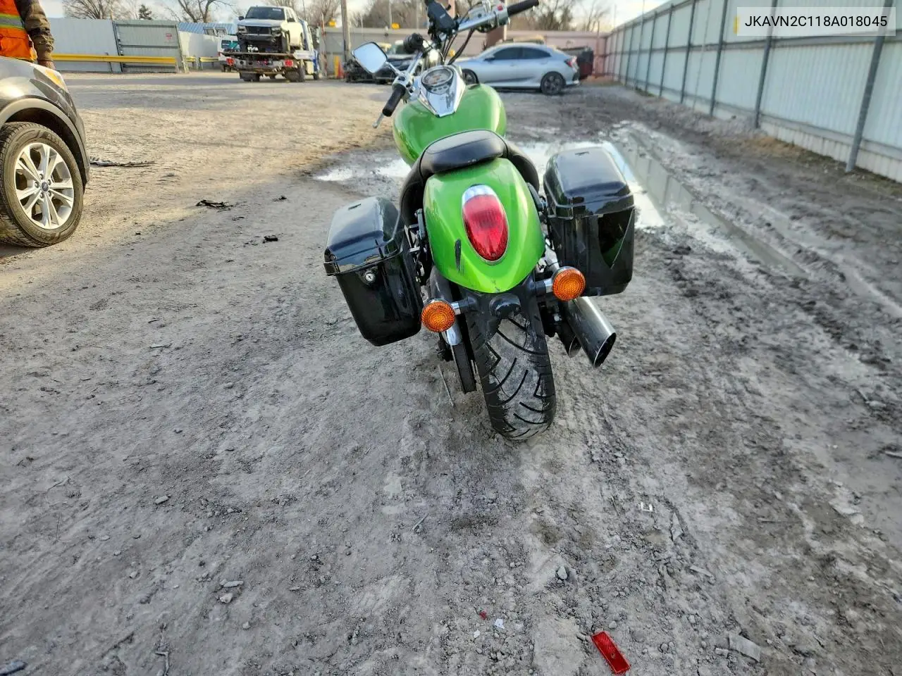 2008 Kawasaki Vn900 C VIN: JKAVN2C118A018045 Lot: 72837845