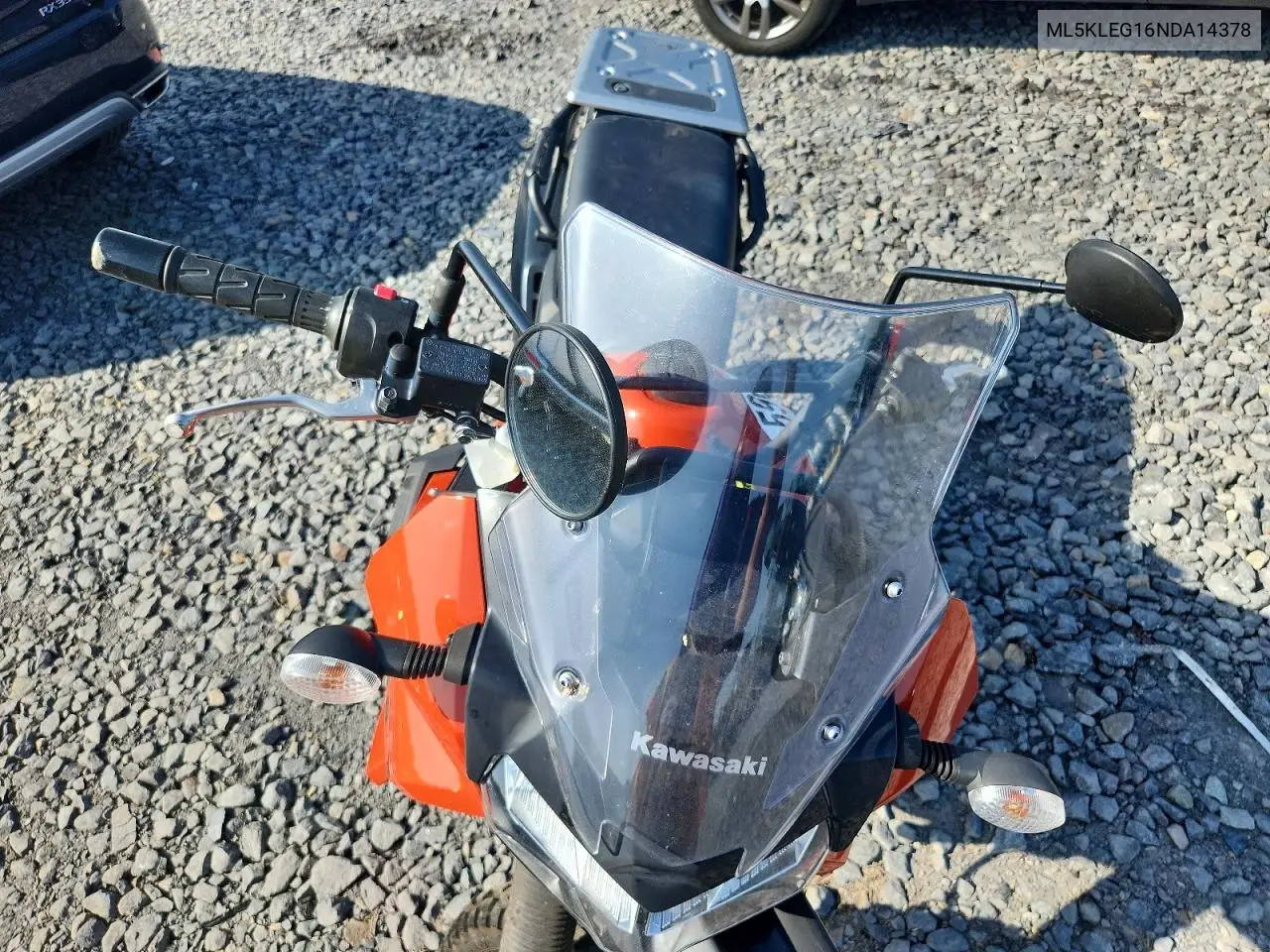 2022 Kawasaki Klr650 VIN: ML5KLEG16NDA14378 Lot: 59665046