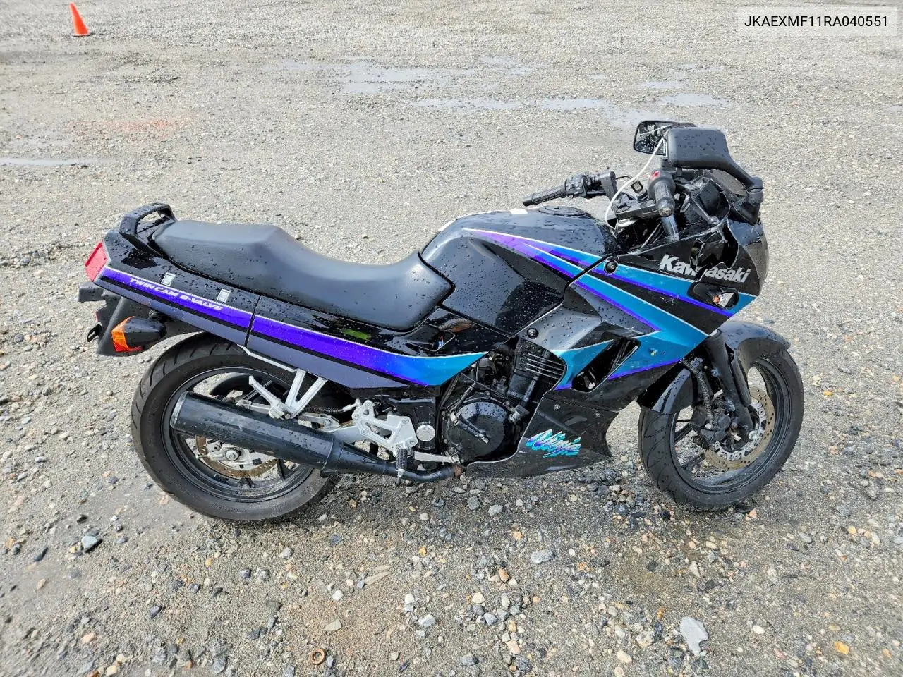 1994 Kawasaki Ex250 VIN: JKAEXMF11RA040551 Lot: 58836686