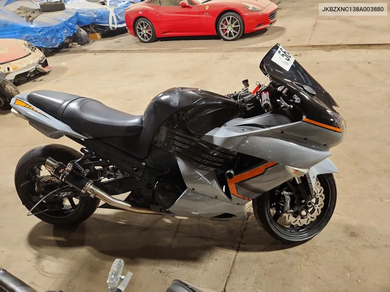 2008 Kawasaki Zx1400 C VIN: JKBZXNC138A003880 Lot: 56433906