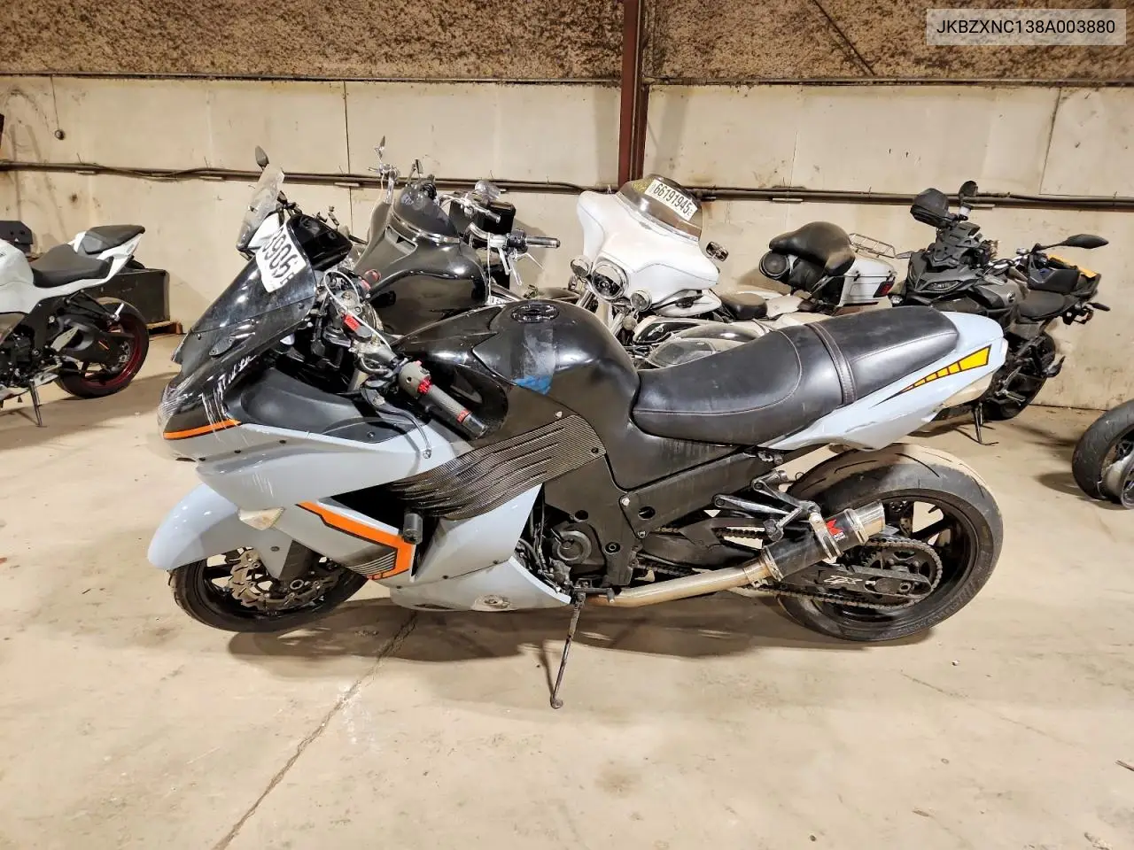 2008 Kawasaki Zx1400 C VIN: JKBZXNC138A003880 Lot: 56433906