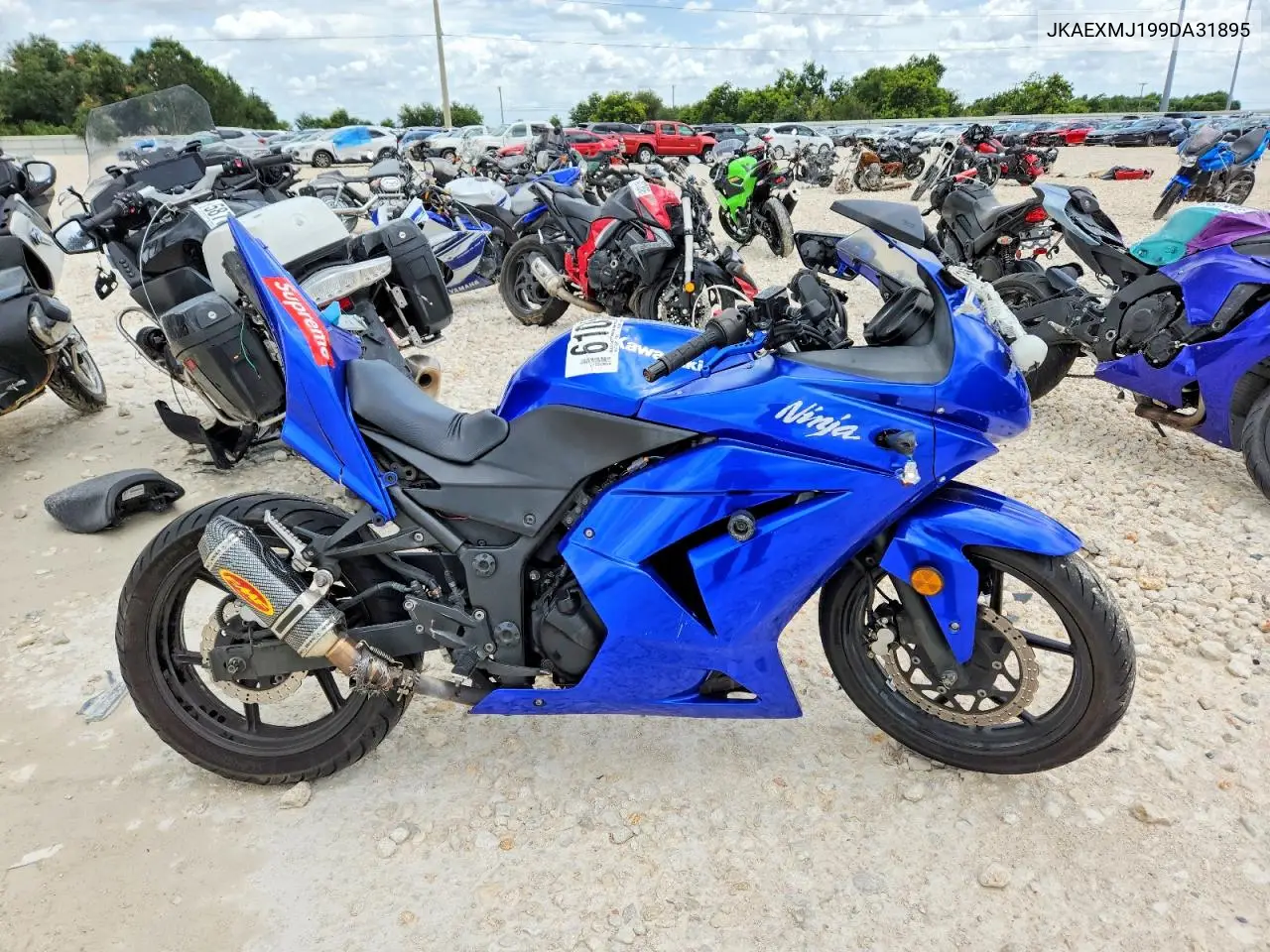 2009 Kawasaki Ex250 J VIN: JKAEXMJ199DA31895 Lot: 61054386
