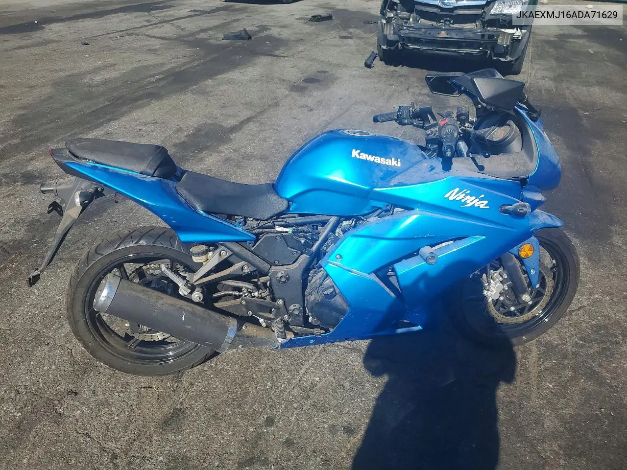 2010 Kawasaki Ex250 J VIN: JKAEXMJ16ADA71629 Lot: 57499796