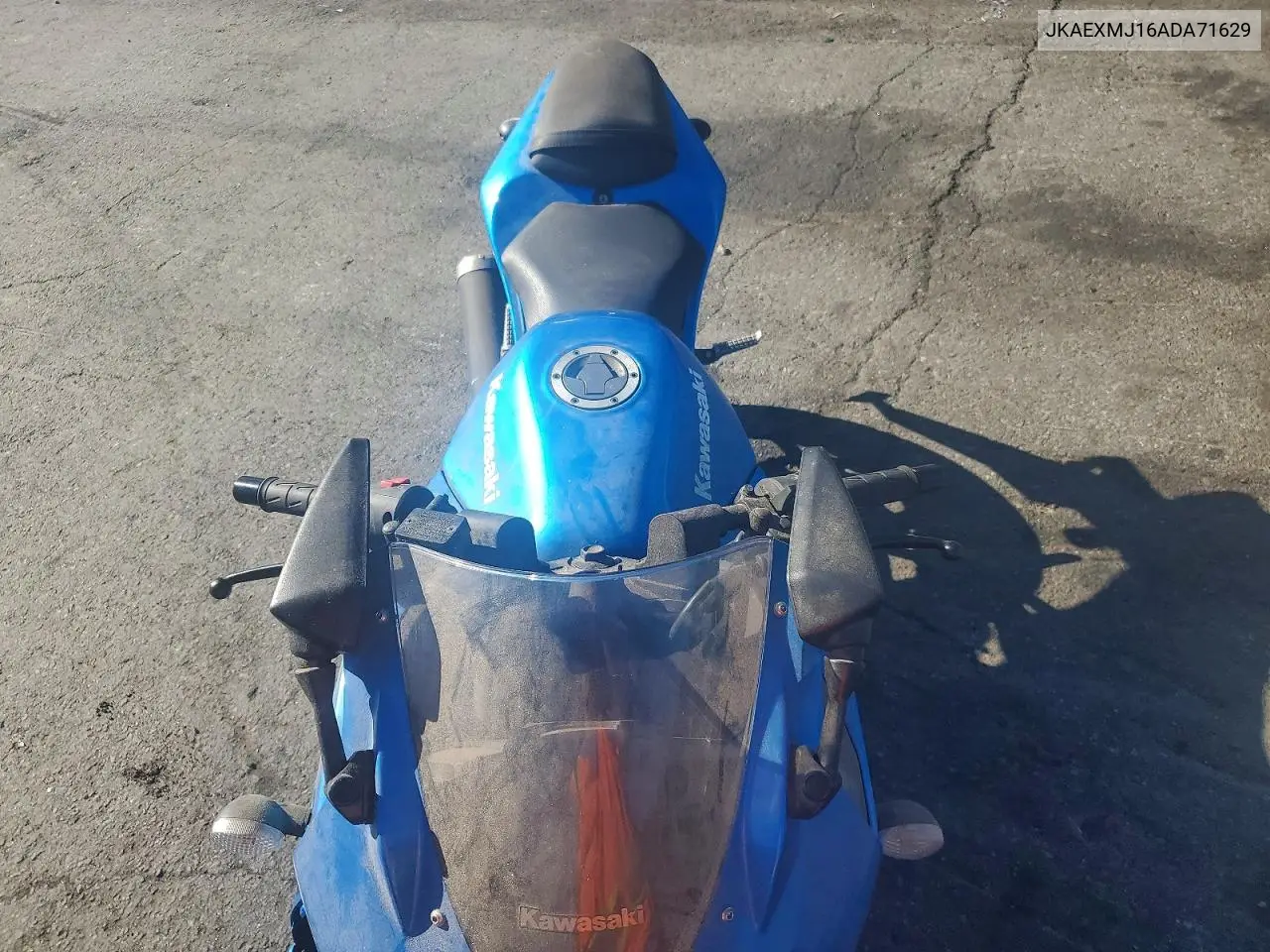 2010 Kawasaki Ex250 J VIN: JKAEXMJ16ADA71629 Lot: 57499796