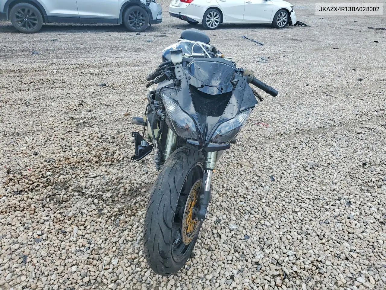 2011 Kawasaki Zx600 R VIN: JKAZX4R13BA028002 Lot: 58076916