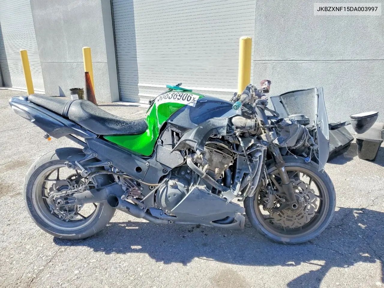 2013 Kawasaki Zx1400 F VIN: JKBZXNF15DA003997 Lot: 50836906