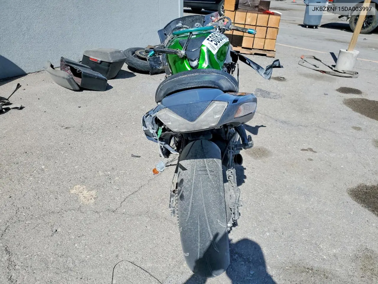 2013 Kawasaki Zx1400 F VIN: JKBZXNF15DA003997 Lot: 50836906