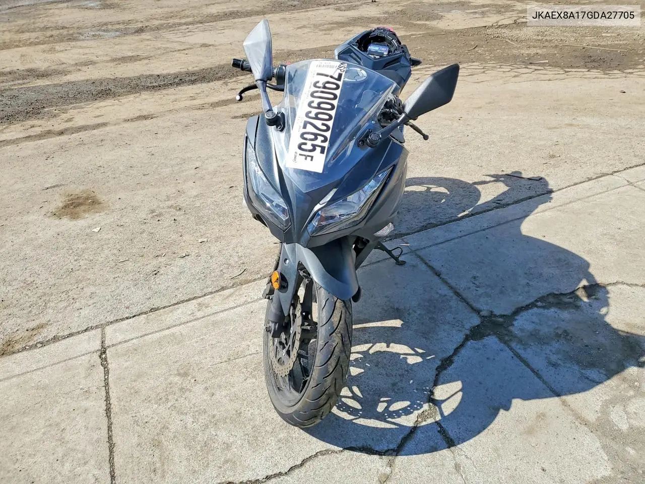 JKAEX8A17GDA27705 2016 Kawasaki Ex300 A