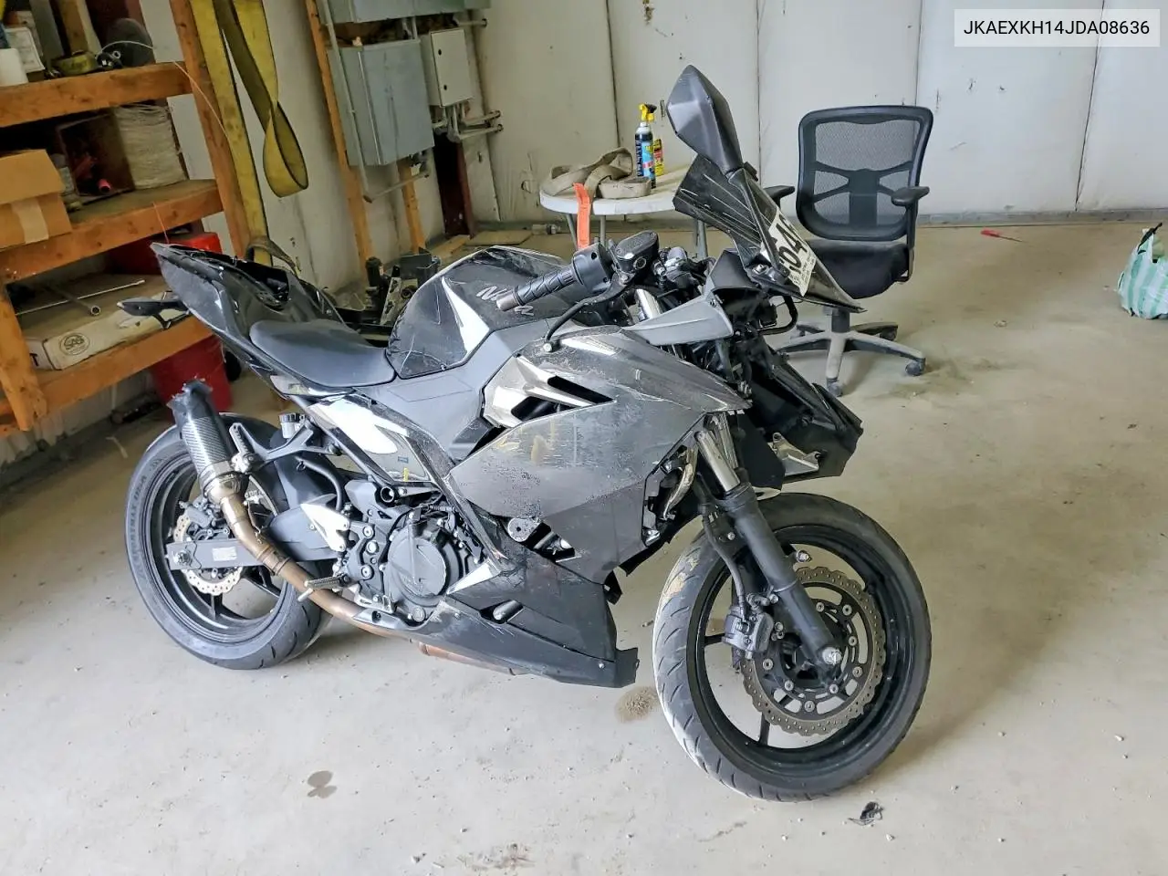 2018 Kawasaki Ex400 VIN: JKAEXKH14JDA08636 Lot: 56462226