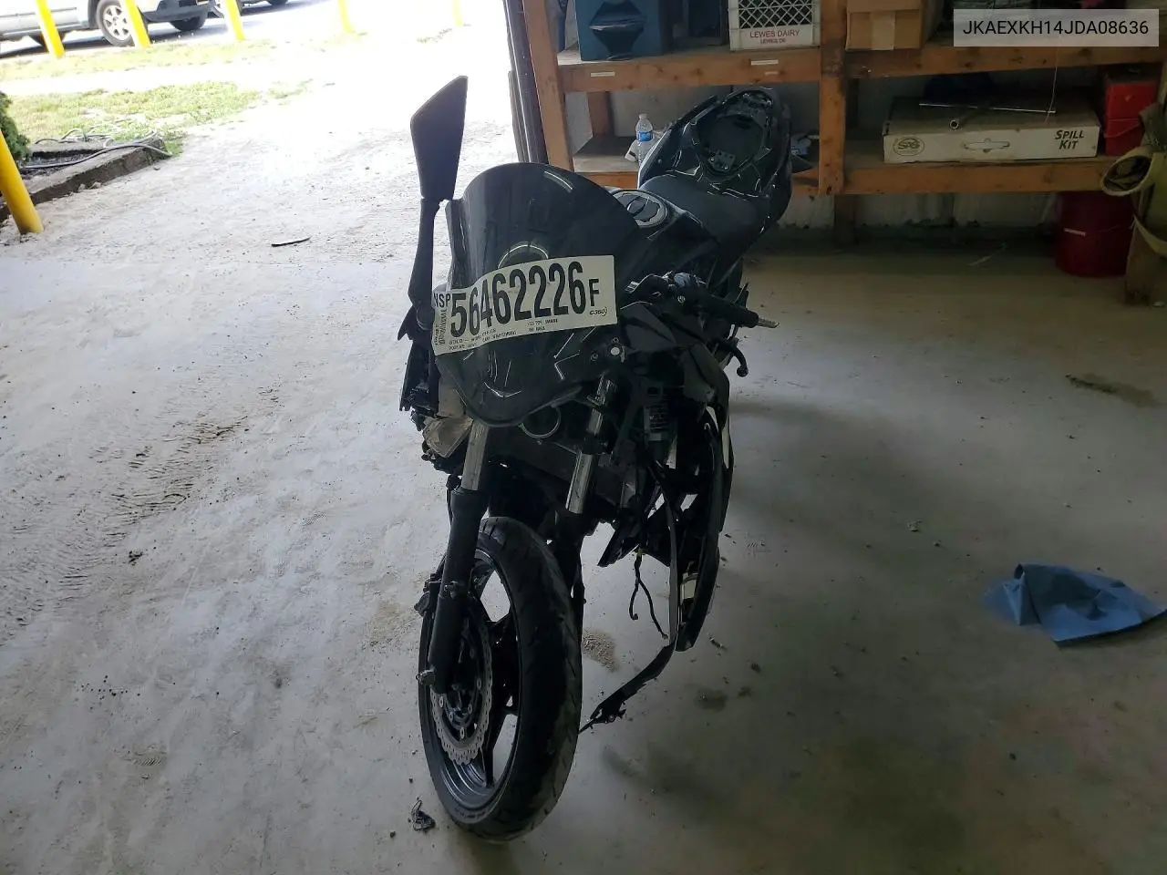 2018 Kawasaki Ex400 VIN: JKAEXKH14JDA08636 Lot: 56462226