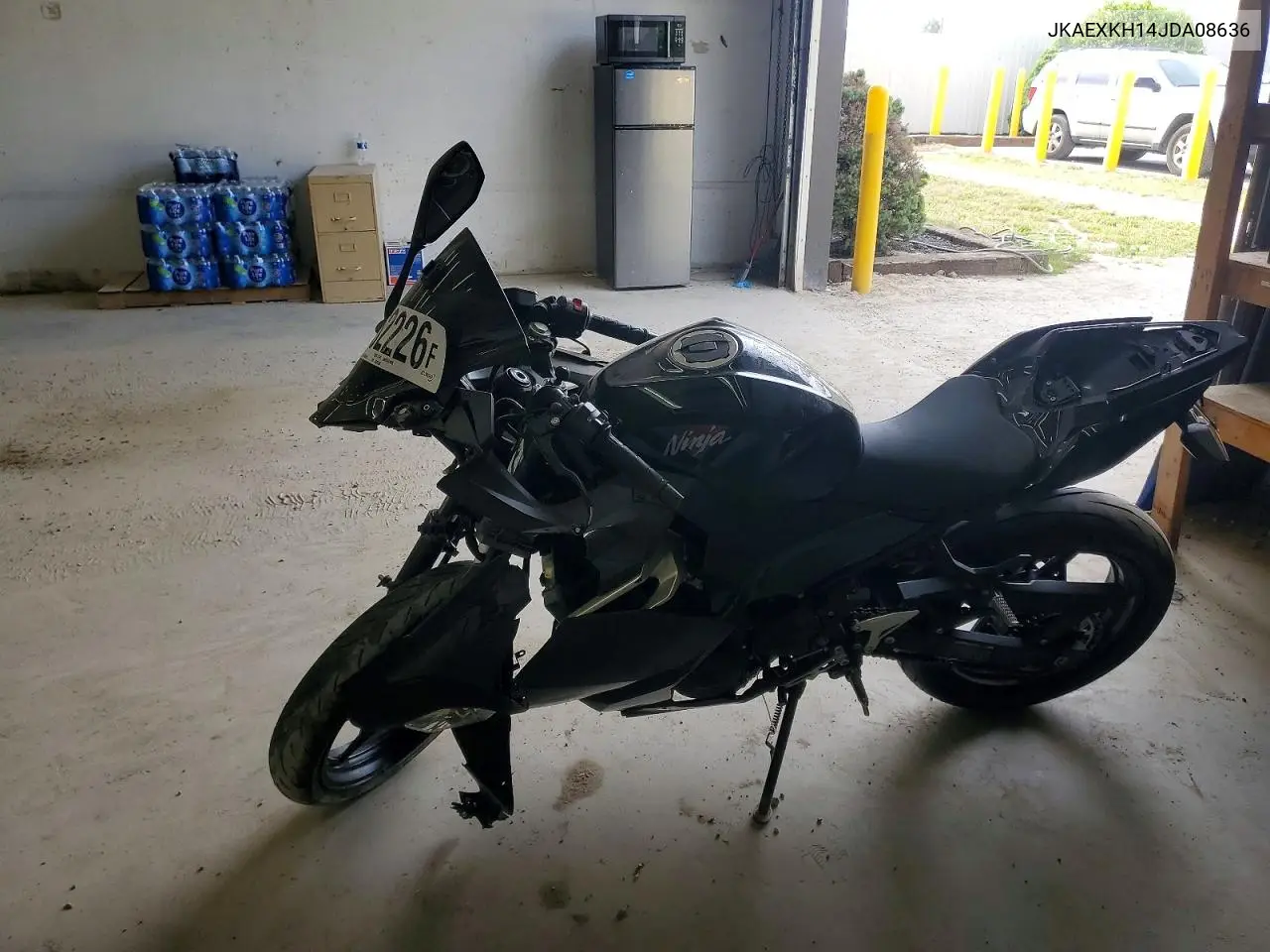 2018 Kawasaki Ex400 VIN: JKAEXKH14JDA08636 Lot: 56462226