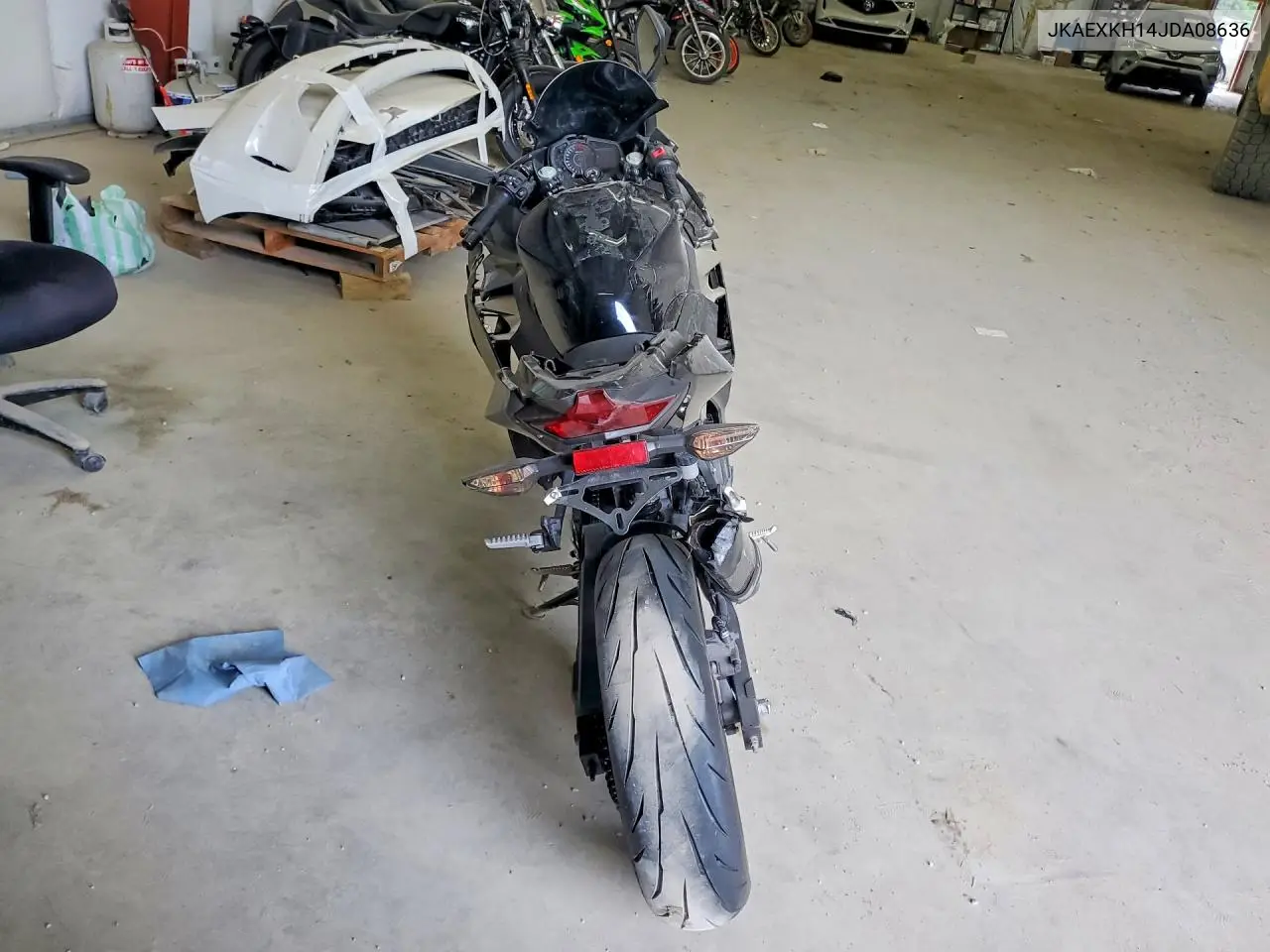 2018 Kawasaki Ex400 VIN: JKAEXKH14JDA08636 Lot: 56462226