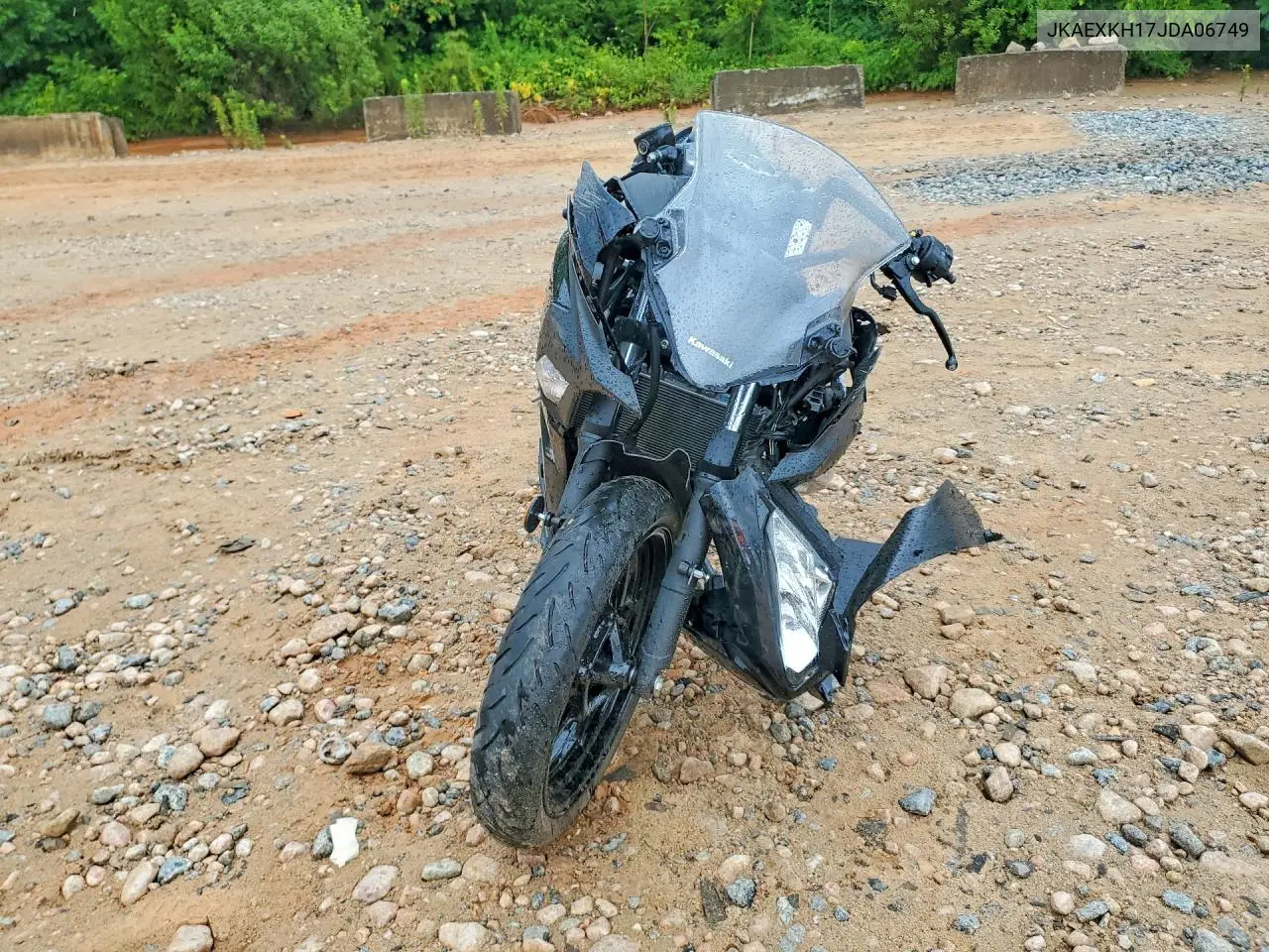 2018 Kawasaki Ex400 VIN: JKAEXKH17JDA06749 Lot: 59114856