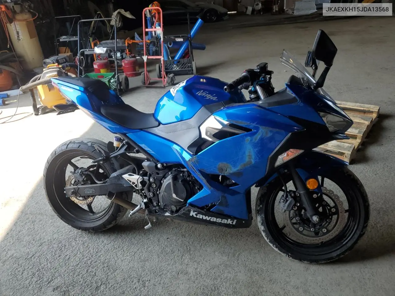 2018 Kawasaki Ex400 VIN: JKAEXKH15JDA13568 Lot: 66952125