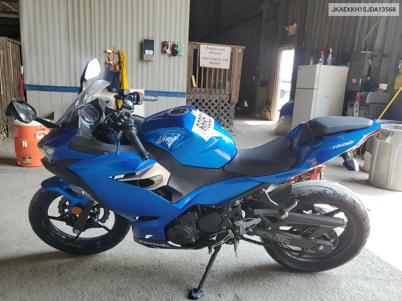 2018 Kawasaki Ex400 VIN: JKAEXKH15JDA13568 Lot: 66952125