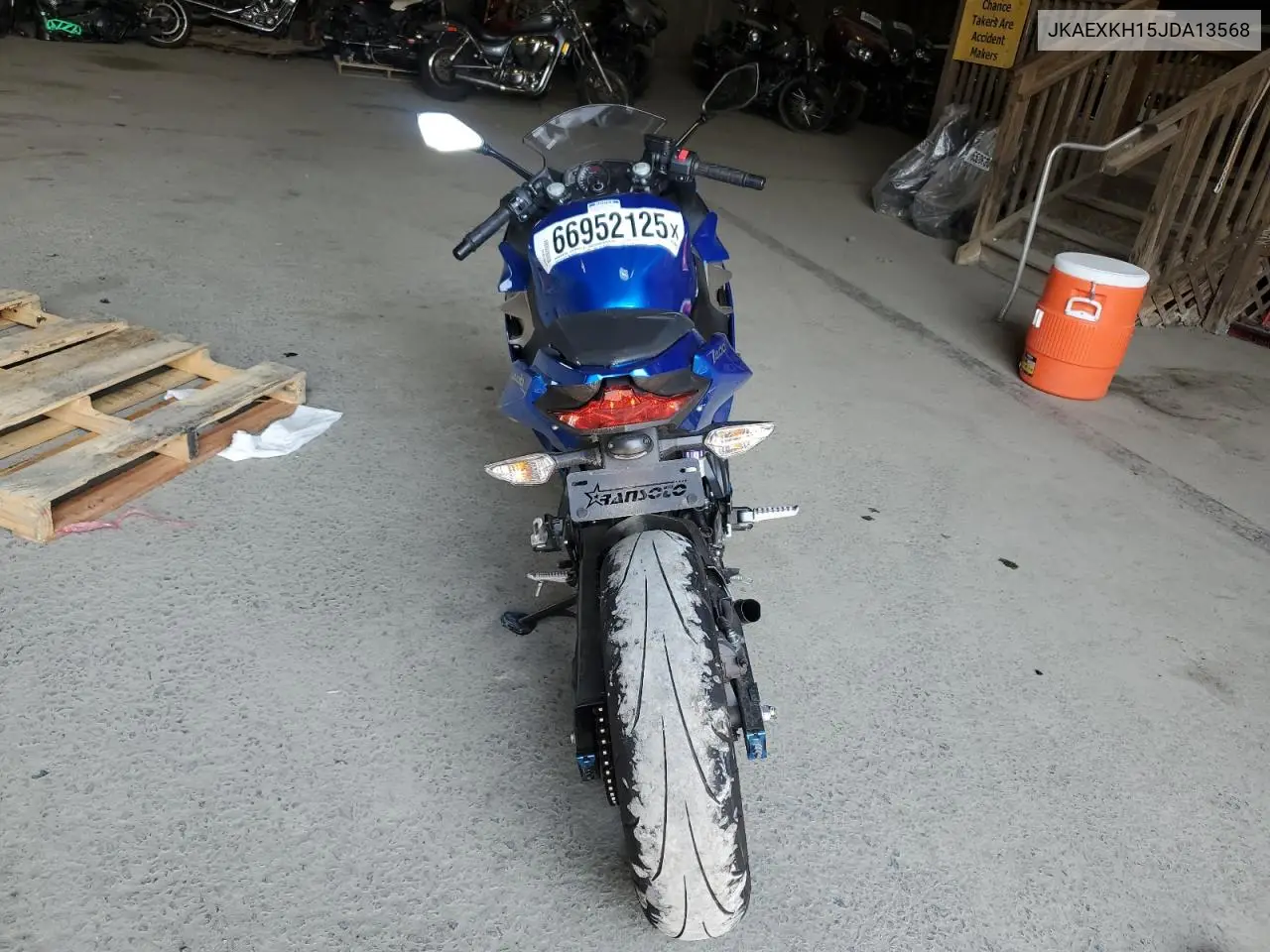 2018 Kawasaki Ex400 VIN: JKAEXKH15JDA13568 Lot: 66952125