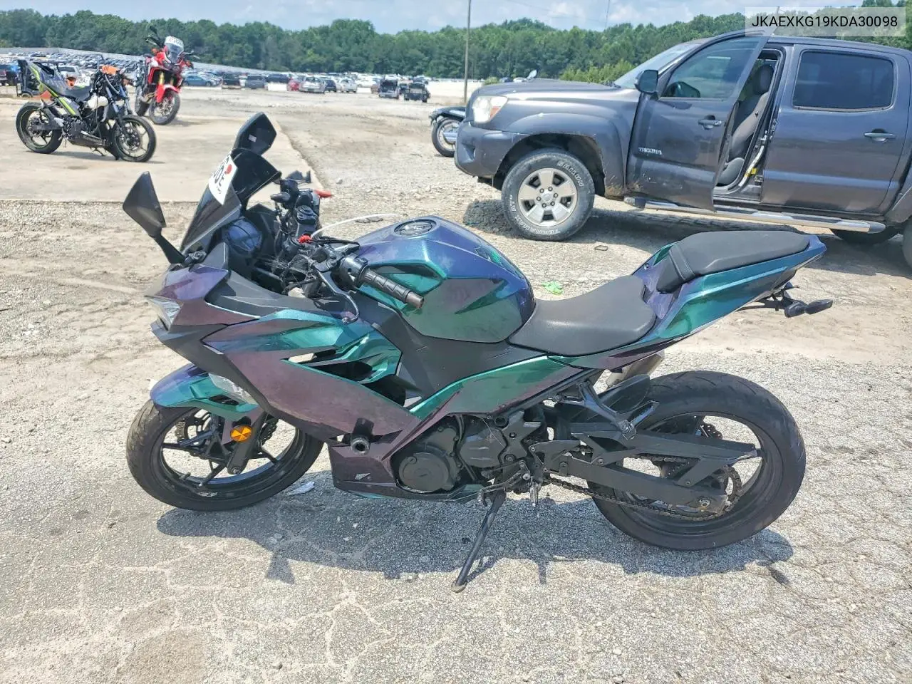 2019 Kawasaki Ex400 VIN: JKAEXKG19KDA30098 Lot: 58463536