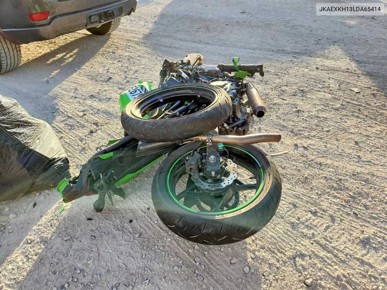 2020 Kawasaki Ex400 VIN: JKAEXKH13LDA65414 Lot: 53526796