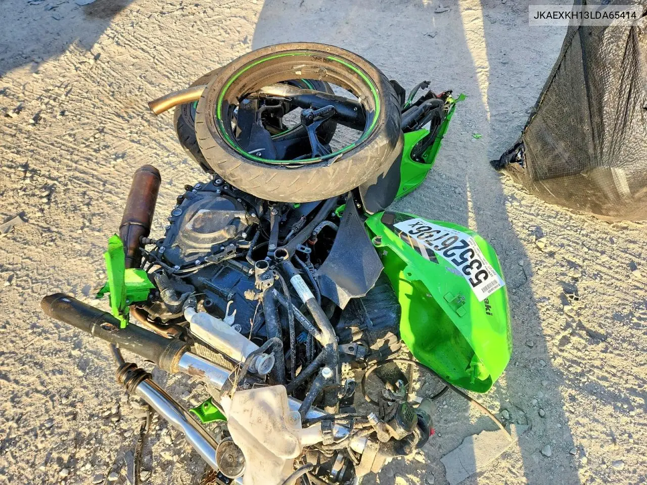 2020 Kawasaki Ex400 VIN: JKAEXKH13LDA65414 Lot: 53526796