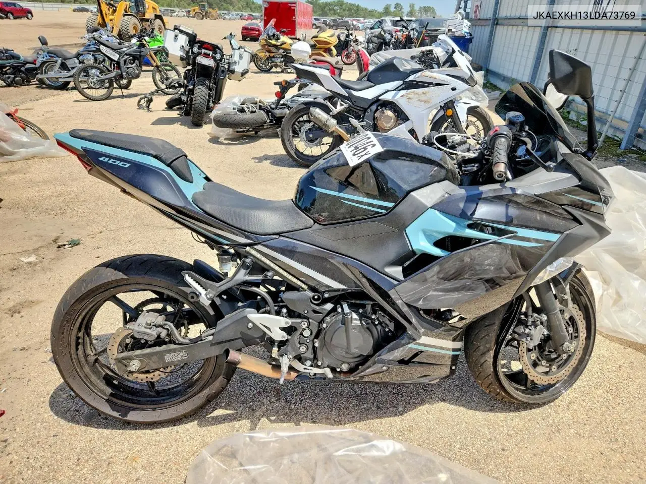 2020 Kawasaki Ex400 VIN: JKAEXKH13LDA73769 Lot: 58100046