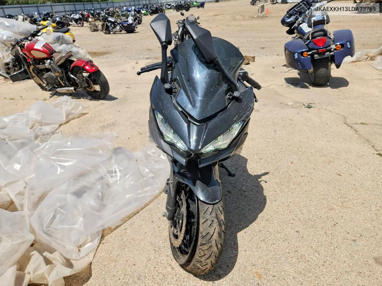 2020 Kawasaki Ex400 VIN: JKAEXKH13LDA73769 Lot: 58100046